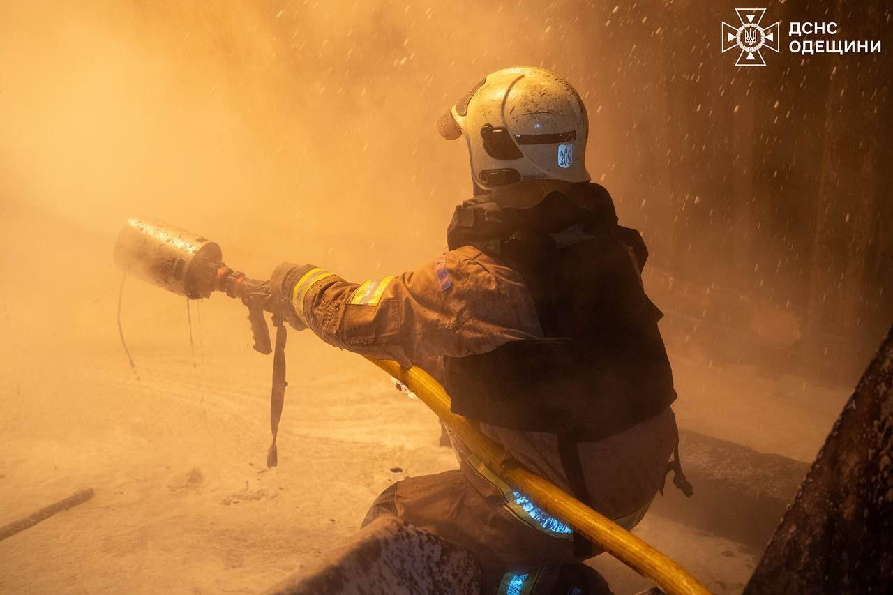 Photo: Russia Starts the Year With Drone Strikes on Odesa and Volyn Regions. Source: dsns