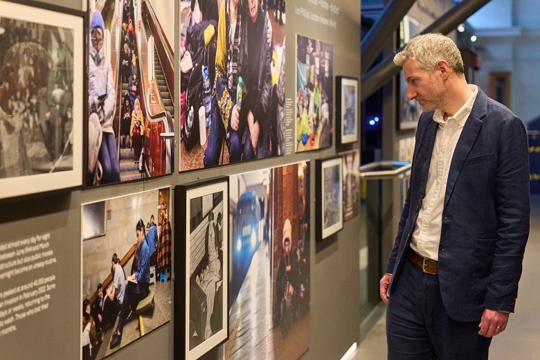 Photo Exhibition "Echoes of the Blitz: Underground Shelters in Ukraine and London" opens in the UK Photo: Photo Exhibition "Echoes of the Blitz: Underground Shelters in Ukraine and London" opens in the UK. Source: facebook.com/ltmuseum