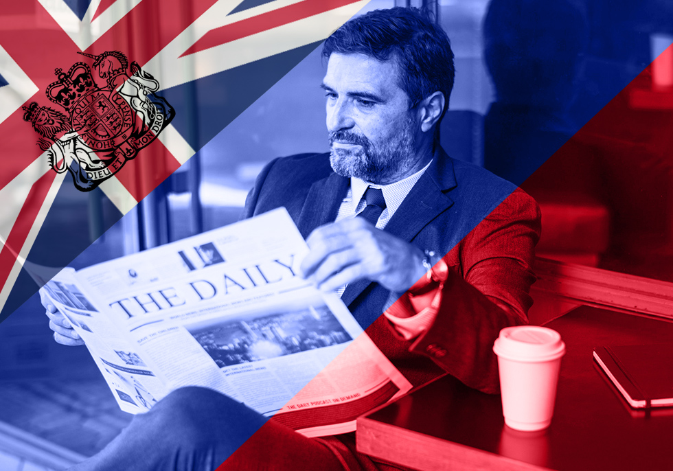UK Plans to Ban Foreign Governments from Owning British Media Photo: UK Plans to Ban Foreign Governments from Owning British Media. Source: Collage The Gaze \ by Leonid Lukashenko
