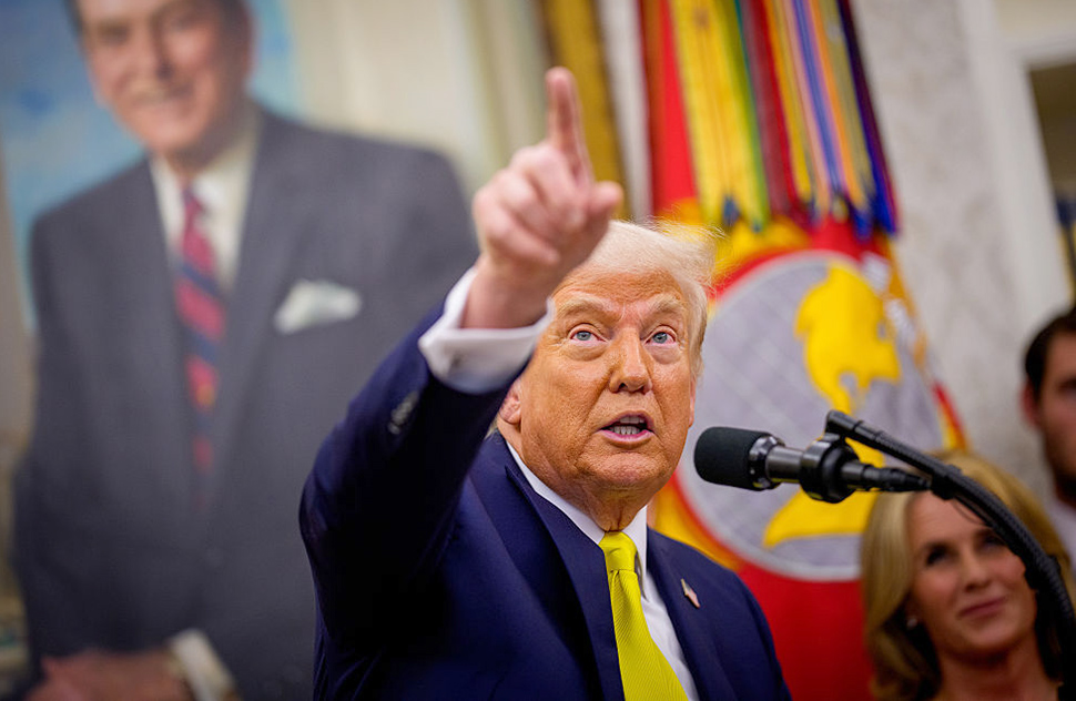 Photo: Trump Orders Deployment of Two Nuclear Submarines, Declares Full Readiness for Nuclear War with Russia. Source: GettyImages