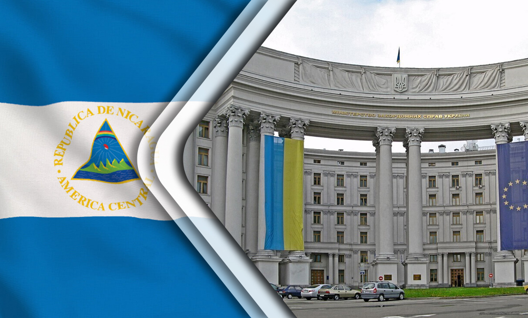 Ukraine Responds to Nicaragua’s Recognition of Occupied Regions Ukraine Responds to Nicaragua’s Recognition of Occupied Regions. Source: The Gaze collage by Leonid Lukashenko