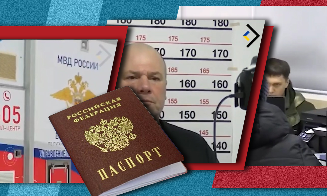 Photo: Russia Threatens Ukrainian Parents with Child Removal over Passport Refusals. Source: The Gaze collage by Leonid Lukashenko