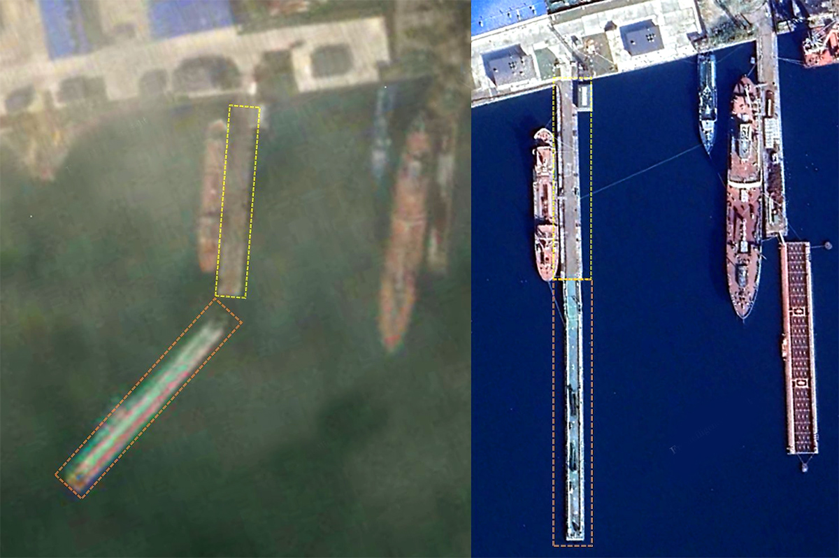 Photo: Tsunami Damages Russian Nuclear Submarine Base in Kamchatka, Telegraph Reports. Source: x-com-frontel-asia