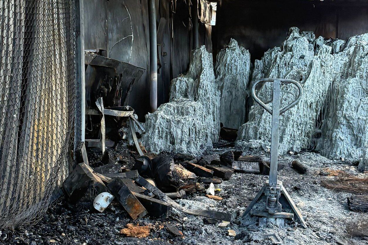 Russian Drone Strike Destroys Lithuanian Aid Facility in Kyiv Photo: Russian Drone Strike Destroys Lithuanian Aid Facility in Kyiv. Source: blue-yellow-lt