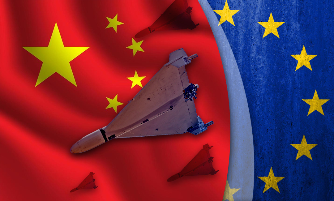 EU Plans Sanctions on China Over Drone Parts Supplied to Russia Photo: EU Plans Sanctions on China Over Drone Parts Supplied to Russia. Source: The Gaze collage by Leonid Lukashenko