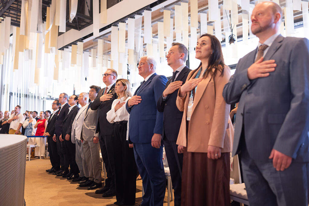 Ukraine’s National Day at EXPO 2025 Highlights Gratitude to Global Partners Ukraine’s National Day at EXPO 2025 Highlights Gratitude to Global Partners. Source: mscs-gov-ua