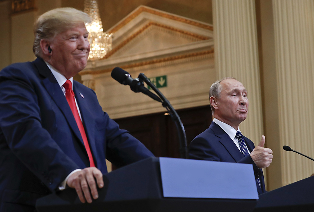 Senate Democrats Criticize Trump for Halting Russia Sanctions Senate Democrats Criticize Trump for Halting Russia Sanctions. Source: AP