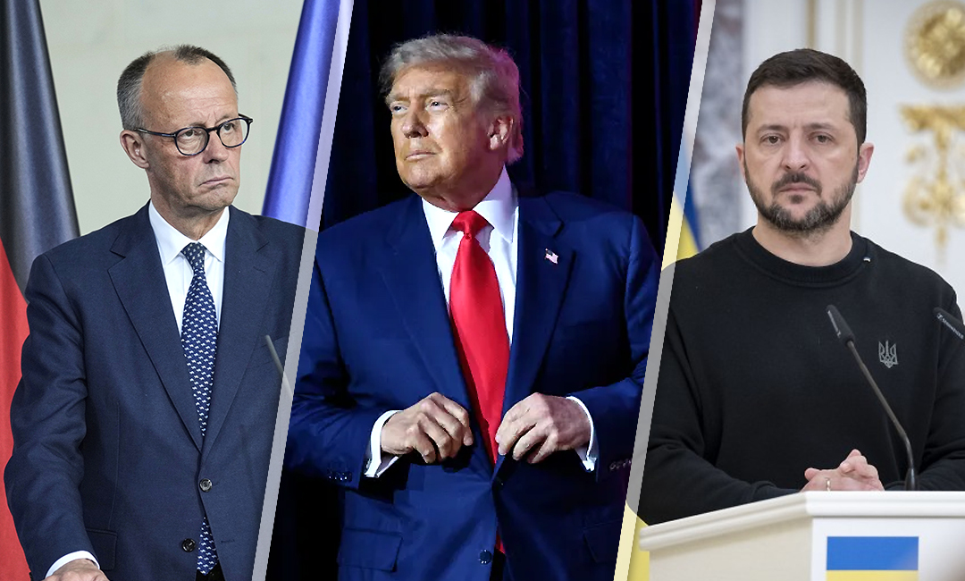 Photo: European Leaders to Hold Talks with Trump, Zelenskyy on Wednesday. Source: The Gaze collage by Leonid Lukashenko