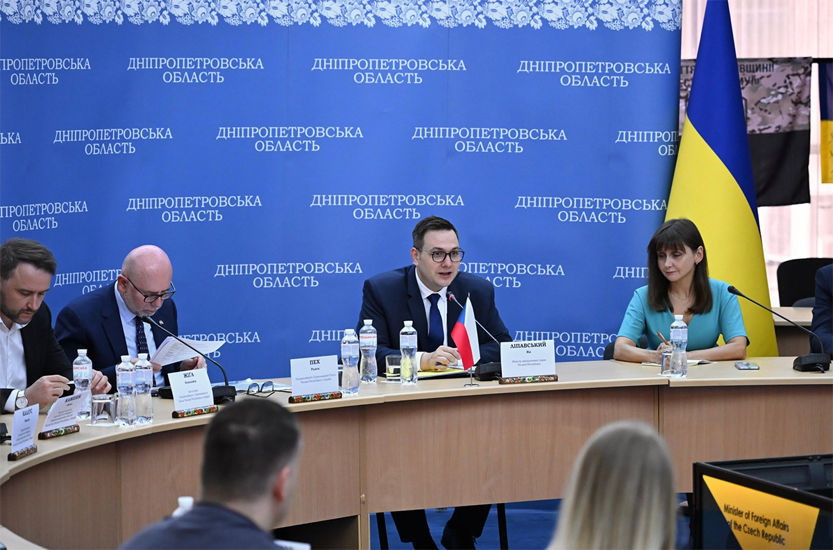 Photo: Czechia Opens Diplomatic Mission in Eastern Ukraine. Source: x-com-JanLipavsky