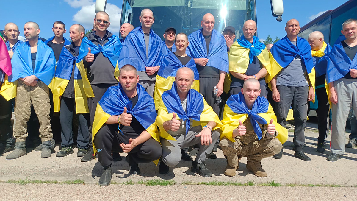 Photo: Ukraine Repatriates 84 People from Russian Captivity. Source: koordshtab-gov-ua