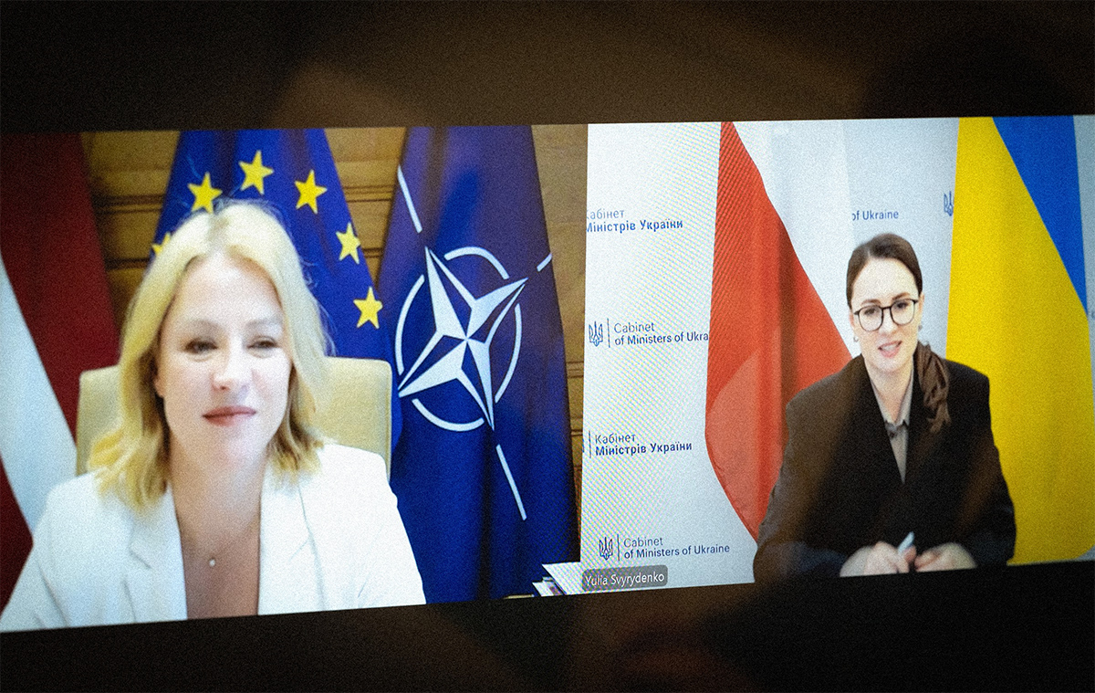 Photo: Latvia Opposes Splitting Ukraine, Moldova EU Accession Bids. Source: tg-svyrydenko