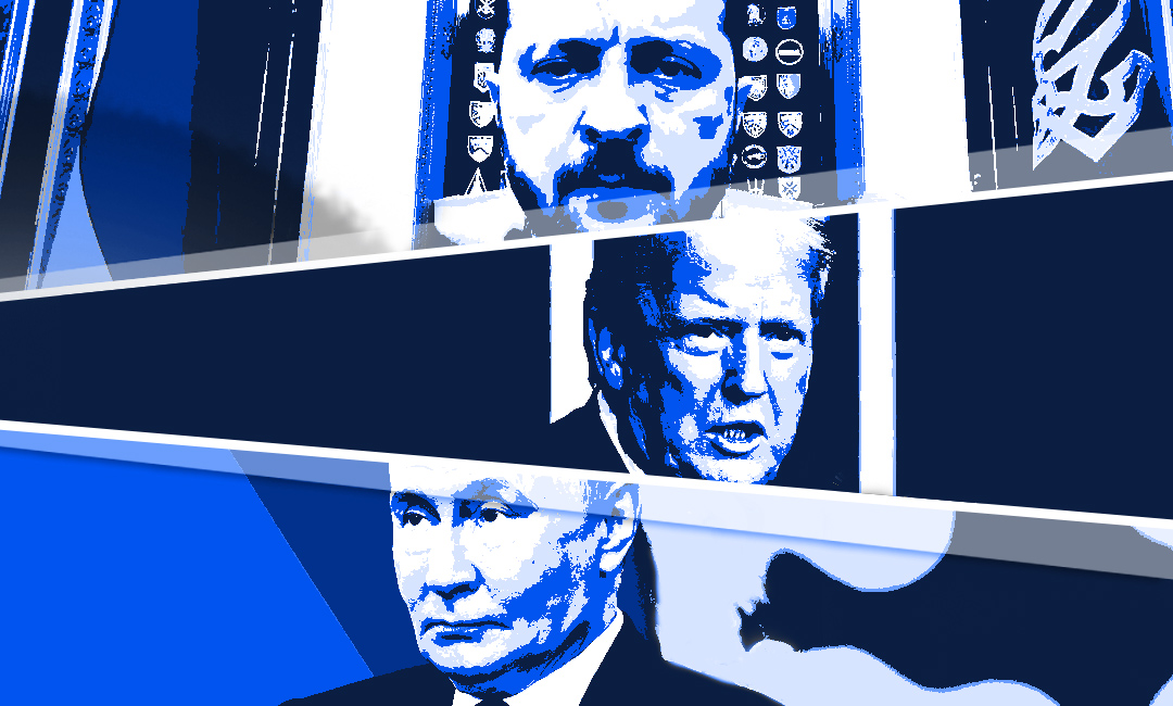 Photo: The Times Lists Five Flashpoints for Trump-Putin Summit in Alaska. Source: The Gaze collage by Leonid Lukashenko