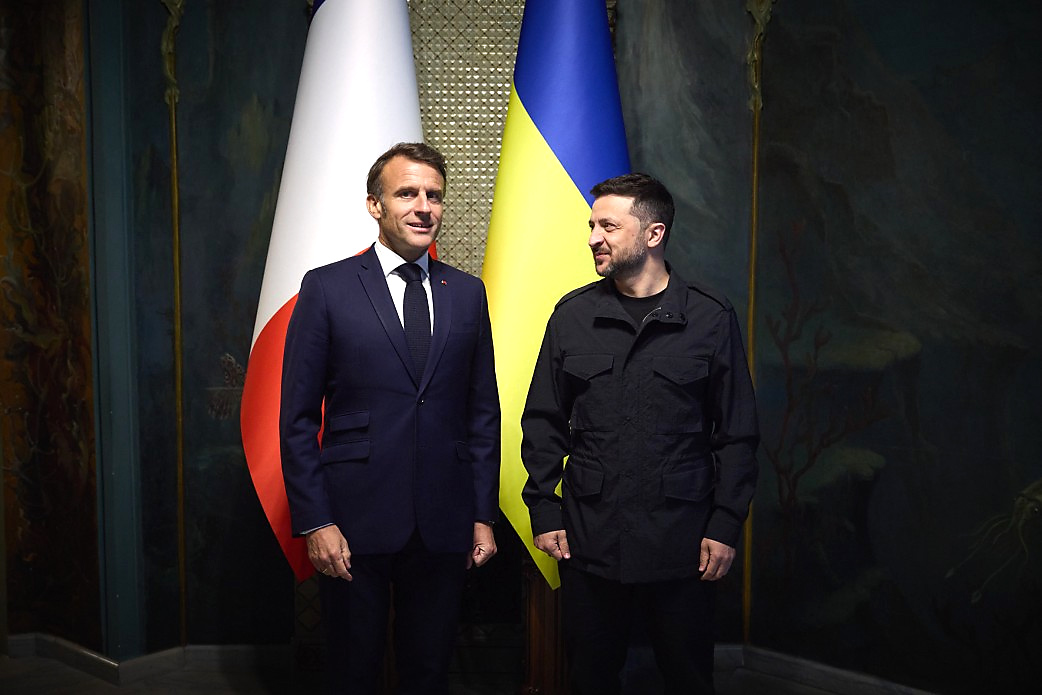 Zelenskyy, Macron to Hold Talks After Trump–Putin Meeting in Alaska Photo: Zelenskyy, Macron to Hold Talks After Trump–Putin Meeting in Alaska. Source: president-gov-ua