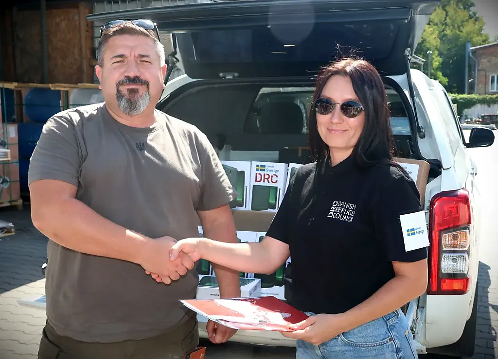 Danish Refugee Council Provides Critical Equipment for Ukraine’s Mine Clearance Danish Refugee Council Provides Critical Equipment for Ukraine’s Mine Clearance. Source: mod-gov-ua