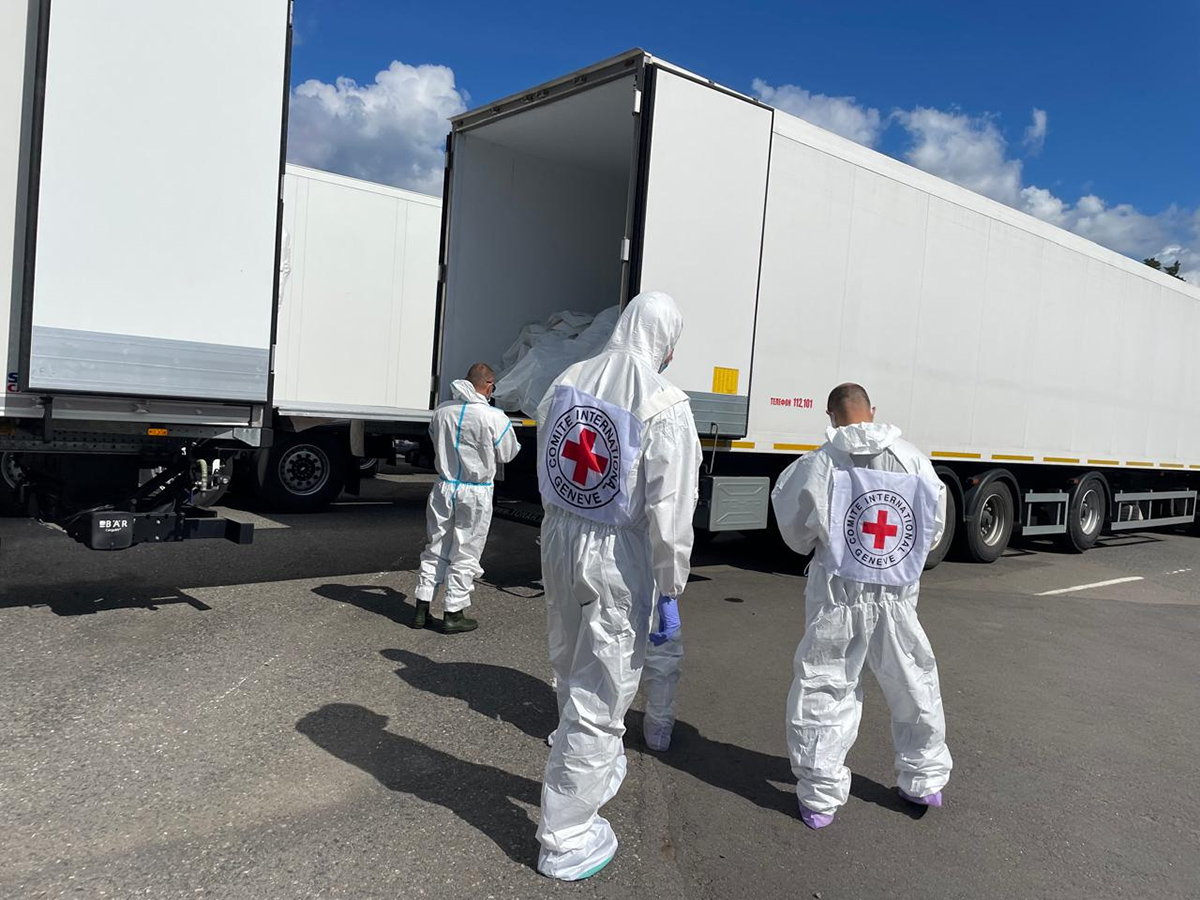 Ukraine Repatriates 1,000 Bodies of Fallen Soldiers Photo: Ukraine Repatriates 1,000 Bodies of Fallen Soldiers. Source: koordshtab-gov-ua