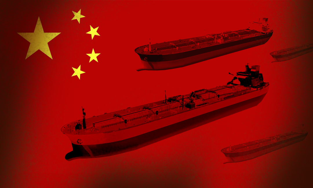 US Tariffs Push India Out, China Increases Russian Oil Purchases. Source: The Gaze collage by Leonid Lukashenko