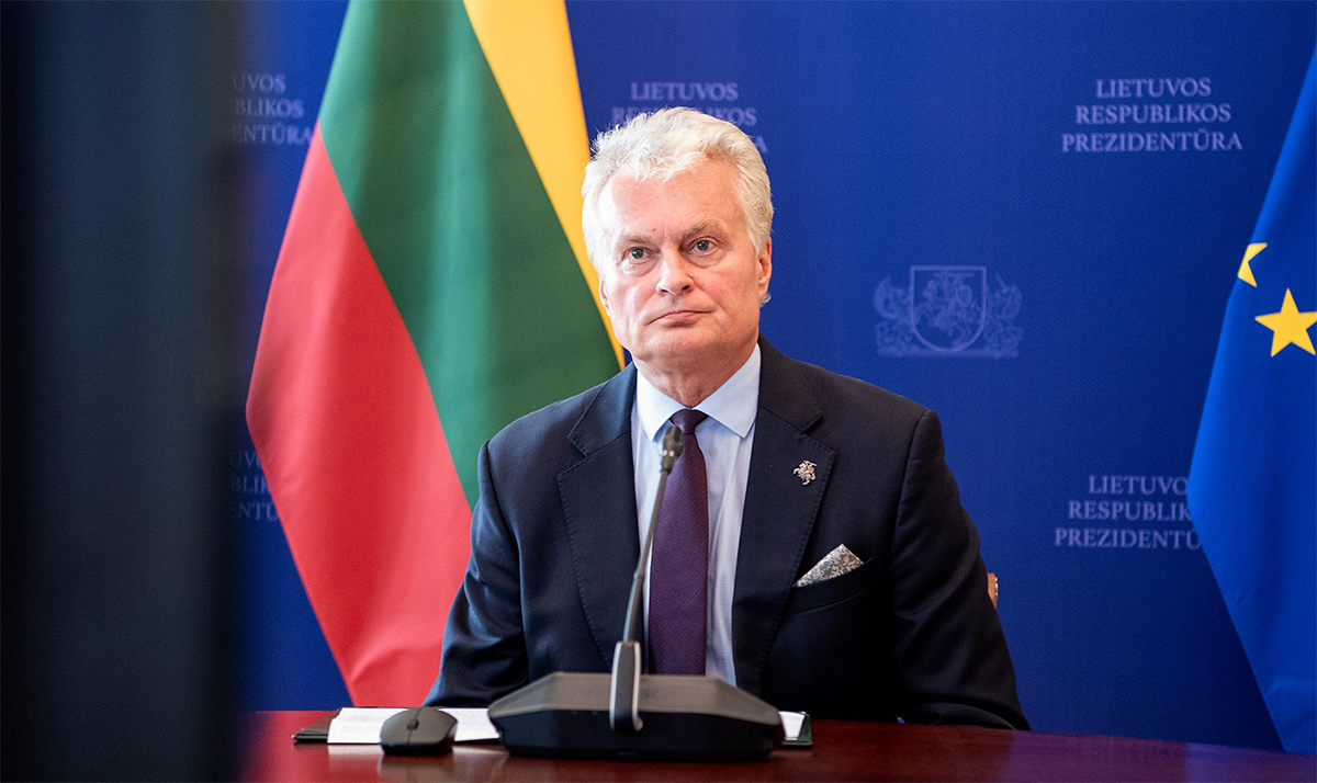 Photo: Lithuania Signals Readiness to Join Potential Peacekeeping Mission in Ukraine. Source: x-com-Gitanas Nauseda