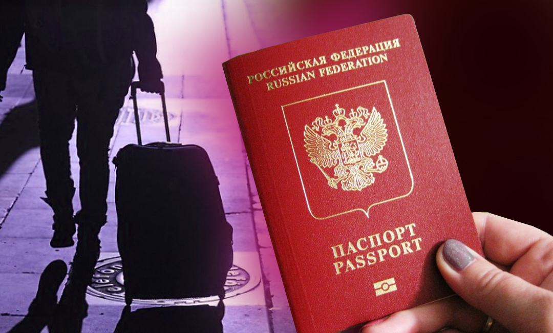 Moscow Tightens Grip: Occupation Forces Push Russian Passports, Import Migrants Moscow Tightens Grip: Occupation Forces Push Russian Passports, Import Migrants. Source: The Gaze collage by Leonid Lukashenko