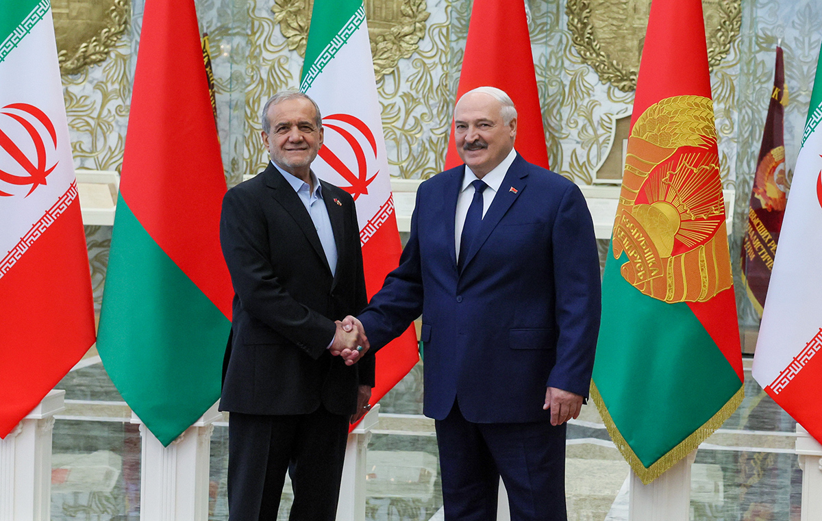 Iran Eyes Belarus as Crucial Partner to Counter Sanctions Iran Eyes Belarus as Crucial Partner to Counter Sanctions. Source: president-gov-ua