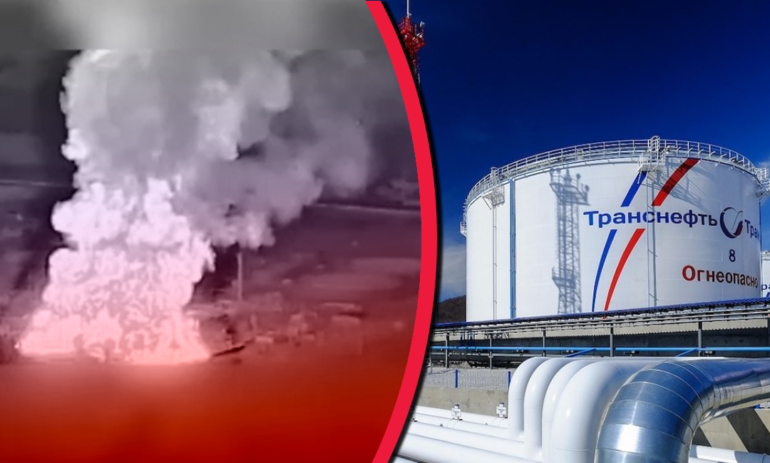 Ukraine Hits Russia’s Druzhba Pipeline Pumping Station in Renewed Drone Strike Photo: Ukraine Hits Russia’s Druzhba Pipeline Pumping Station in Renewed Drone Strike. Source: The Gaze collage by Leonid Lukashenko