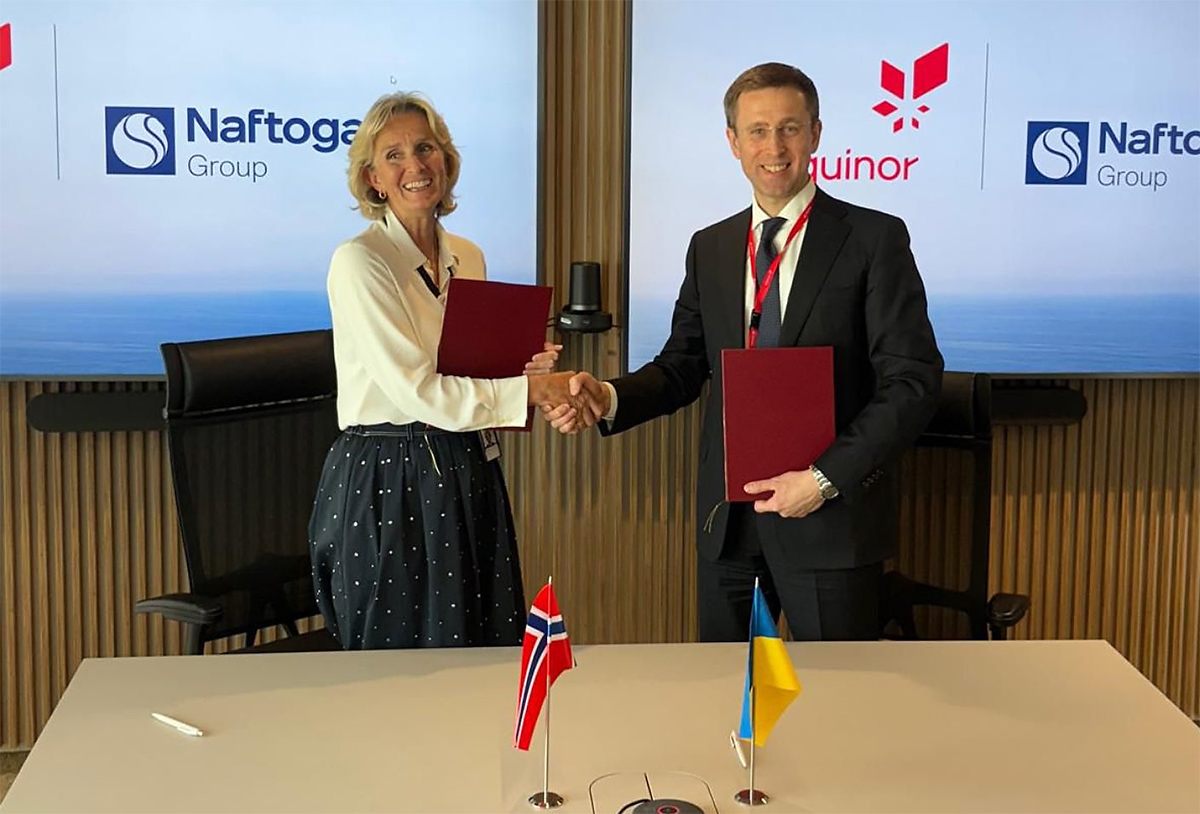 Naftogaz and Norwegian Giant Equinor Launch Strategic Partnership Naftogaz and Norwegian Giant Equinor Launch Strategic Partnership. Source: fb-sergii-koretskyi