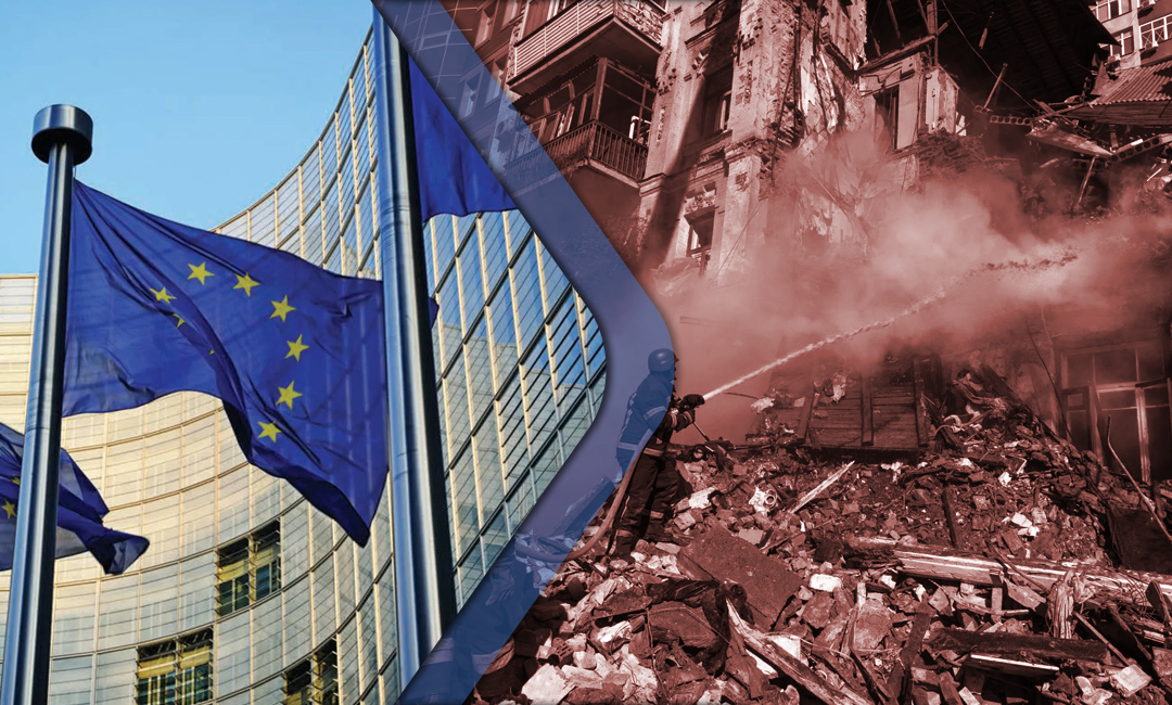 EU Eyes Measures on Third Countries Aiding Moscow as 19th Package Looms Photo: EU Eyes Measures on Third Countries Aiding Moscow as 19th Package Looms. Source: The Gaze collage by Leonid Lukashenko