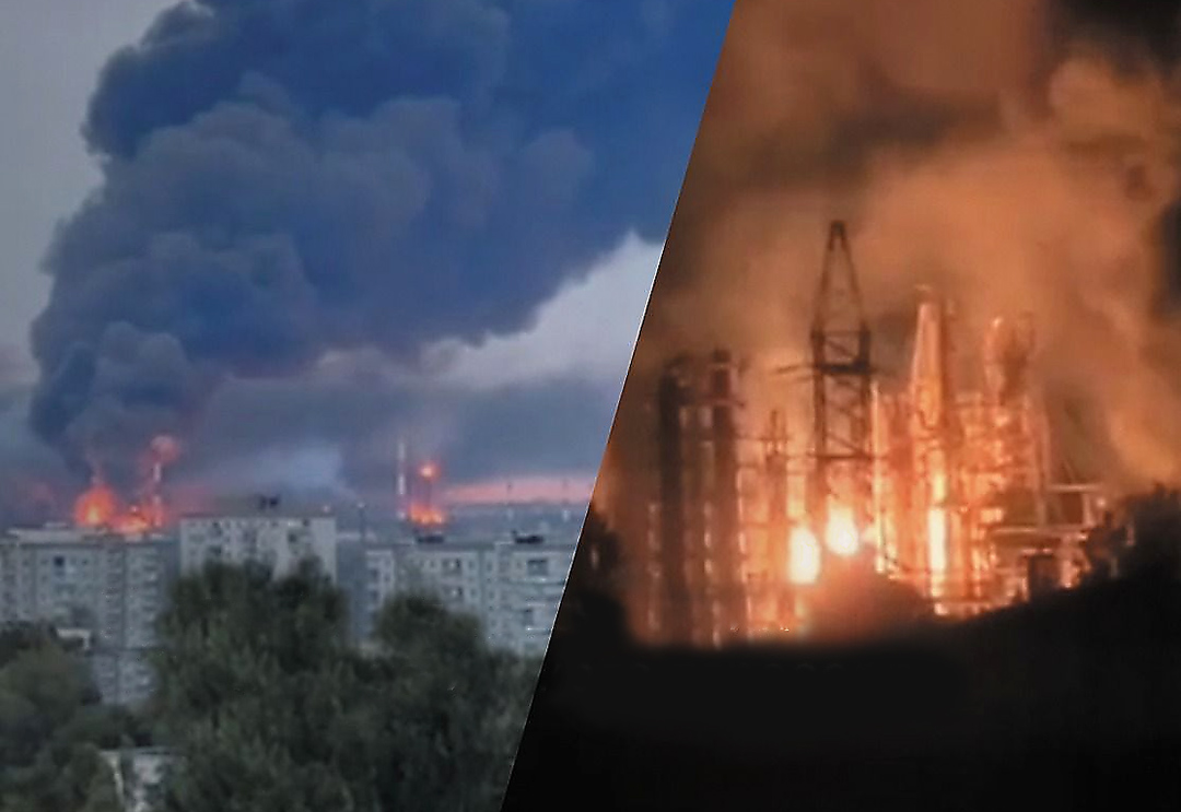 Ukraine Targets Two Russian Oil Refineries, Ammunition Depots and Logistics Hubs Photo: Ukraine Targets Two Russian Oil Refineries, Ammunition Depots and Logistics Hubs. Source: zsu-gov-ua