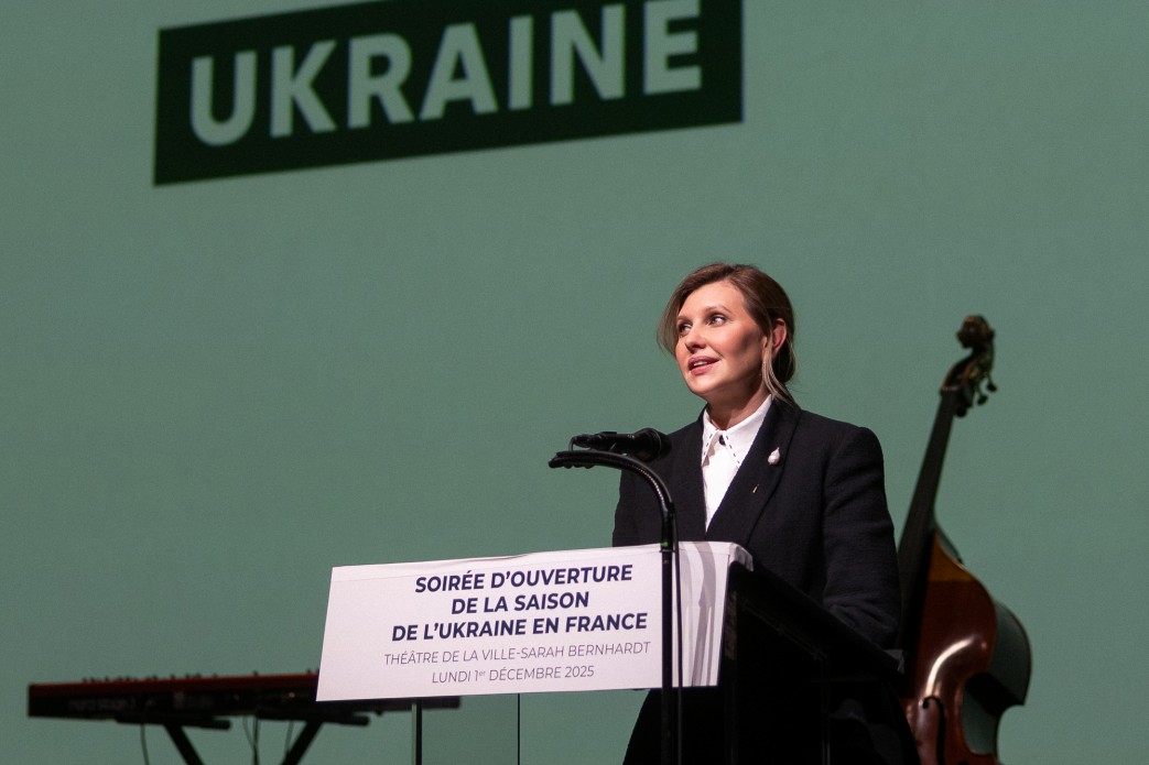 Photo: Ukraine's first lady Olena Zelenska. Source:President site
