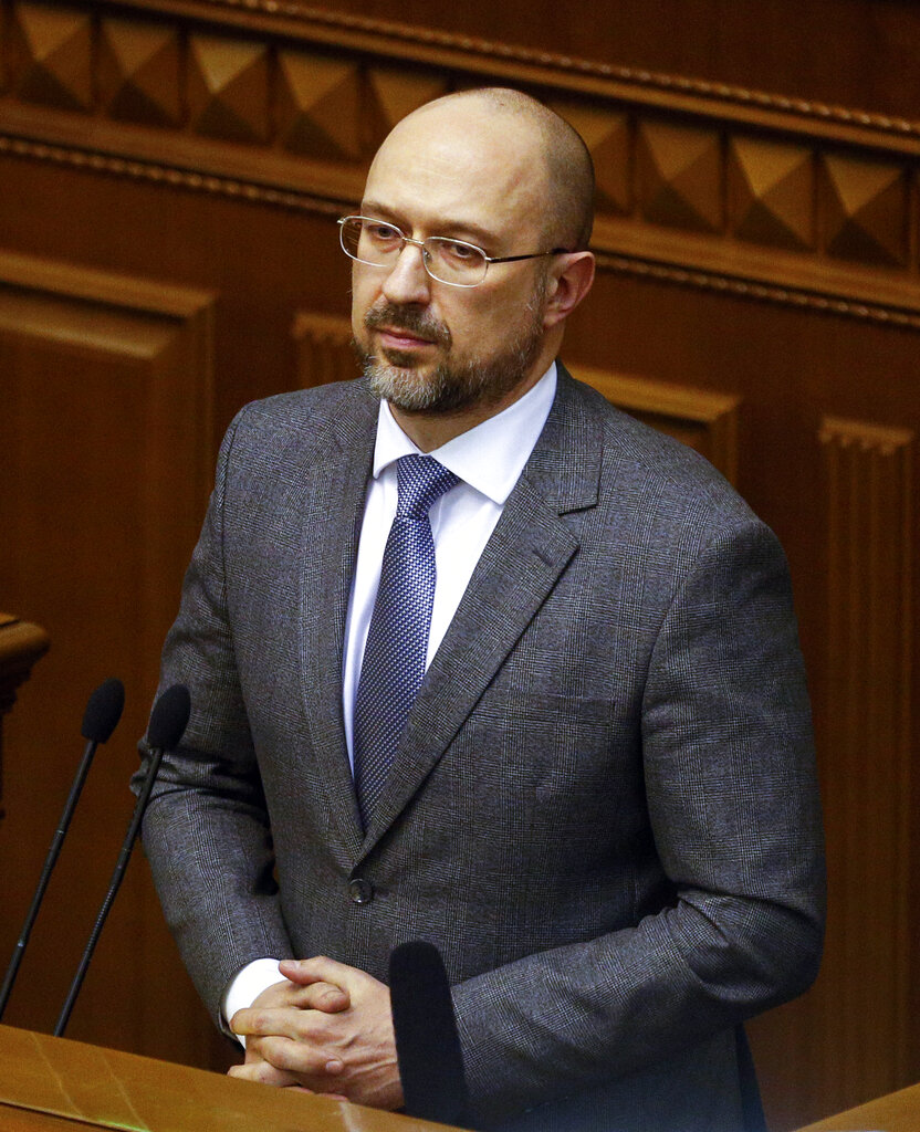 Photo Ukrainian Defence Minister Denys Shmyhal. Source : AP