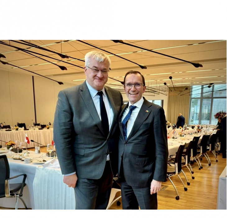 From the left Ukrainian Foreign Minister Andriy Sybiga. Source: Ministry of Foreign Affairs of Ukraine