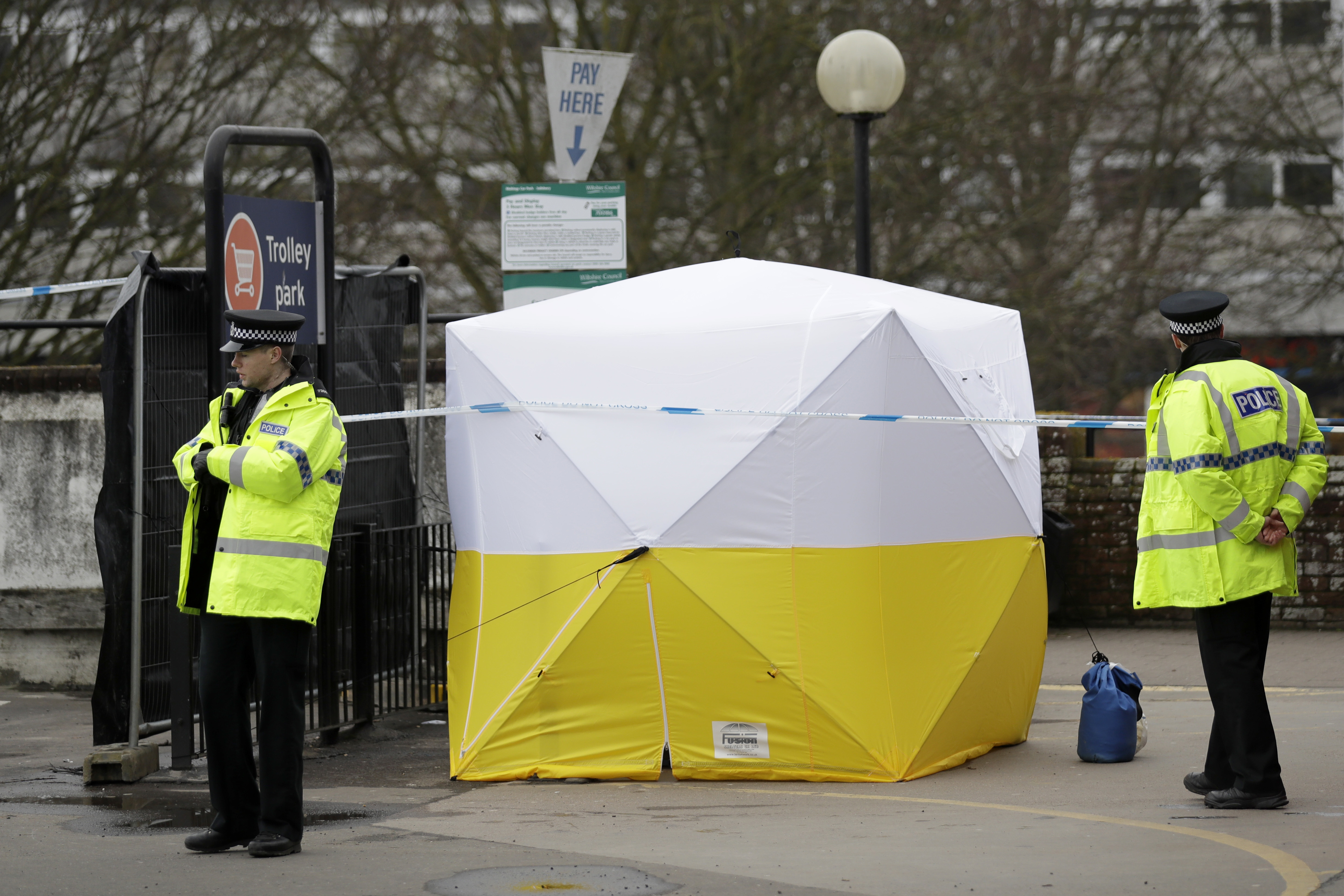 Skripal Novichok Case Leads UK to Sanction GRU and Key Russian Officers. Source: AP