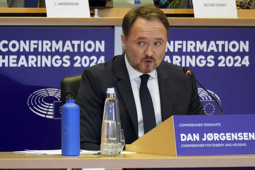 European Commissioner for Energy Dan Jørgensen. Source: AP