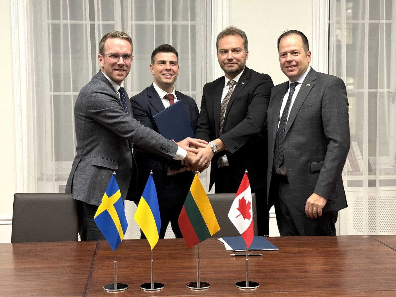 Photo: Ukraine, Canada, Lithuania and Sweden Launch New Transport Support Fund. Source: mindev-gov-ua