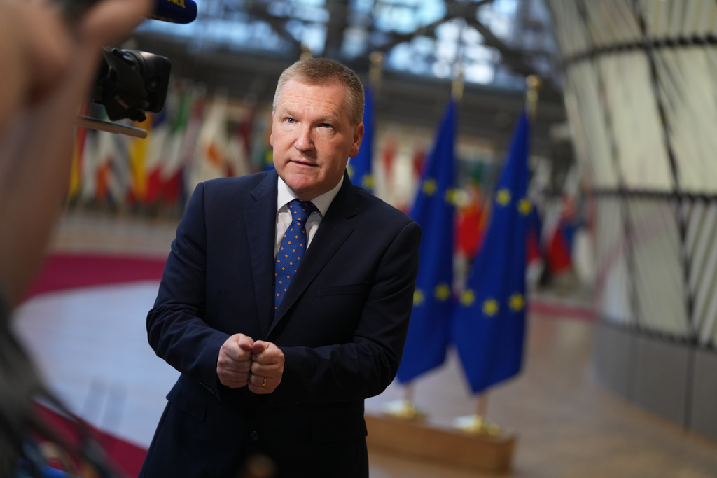 European Commissioner for Justice Michael McGrath. Source: AP