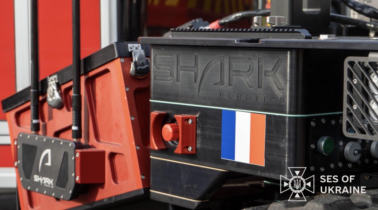 Robots That Battled the Notre-Dame Fire Are Set to Aid Ukrainian Firefighters. Source: X/ La France en Ukraine