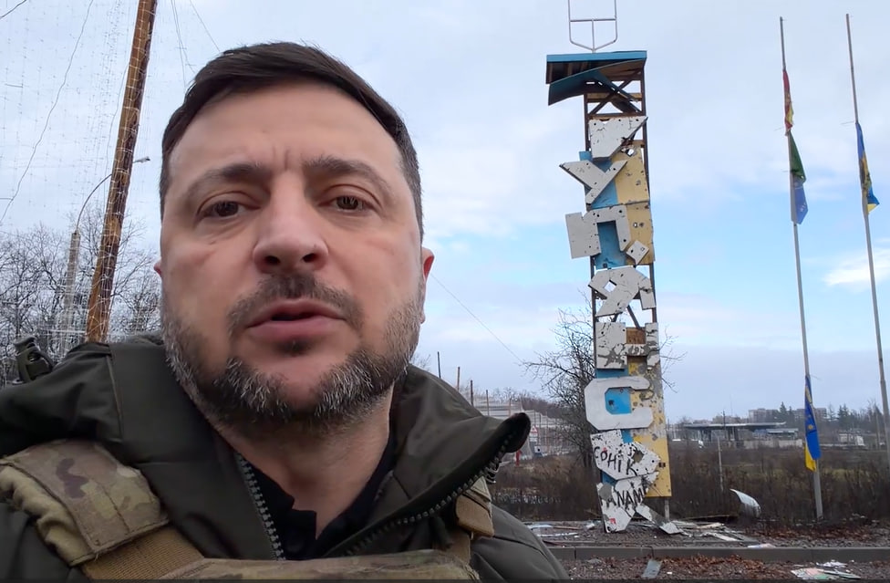 Frontline Kupyansk Visit by Zelenskyy Highlights Military and Diplomatic Success. Source: Telegram/ Volodymyr Zelenskyy