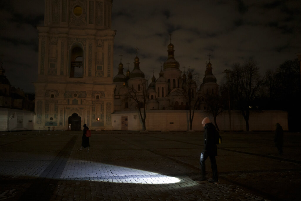 Photo: A Million Ukrainians Are Left Without Power. Source: AP