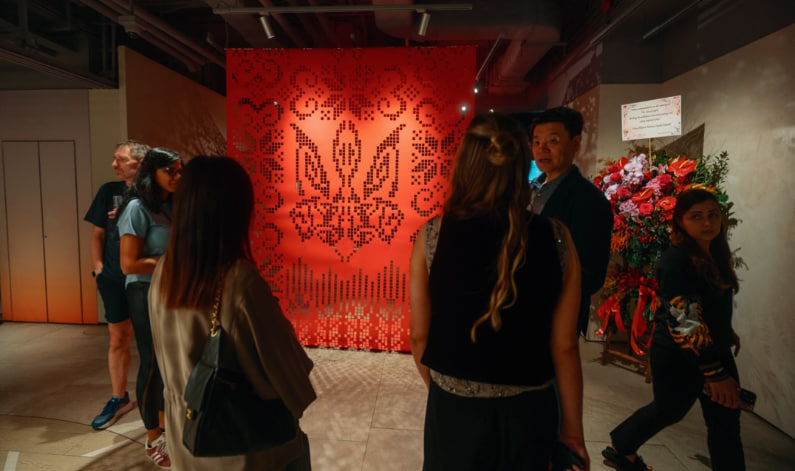 Hong Kong Hosts Monumental Ukrainian Vytynanka Christmas Exhibition. Source: Facebook/ Ukrainian Society of Hong Kong