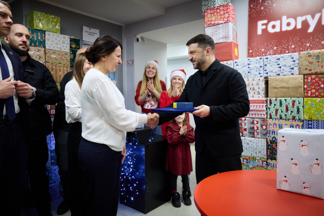 Zelenskyy Honors Polish Humanitarian Organization Uniters for Decade of Dedication. Source: president.gov.ua