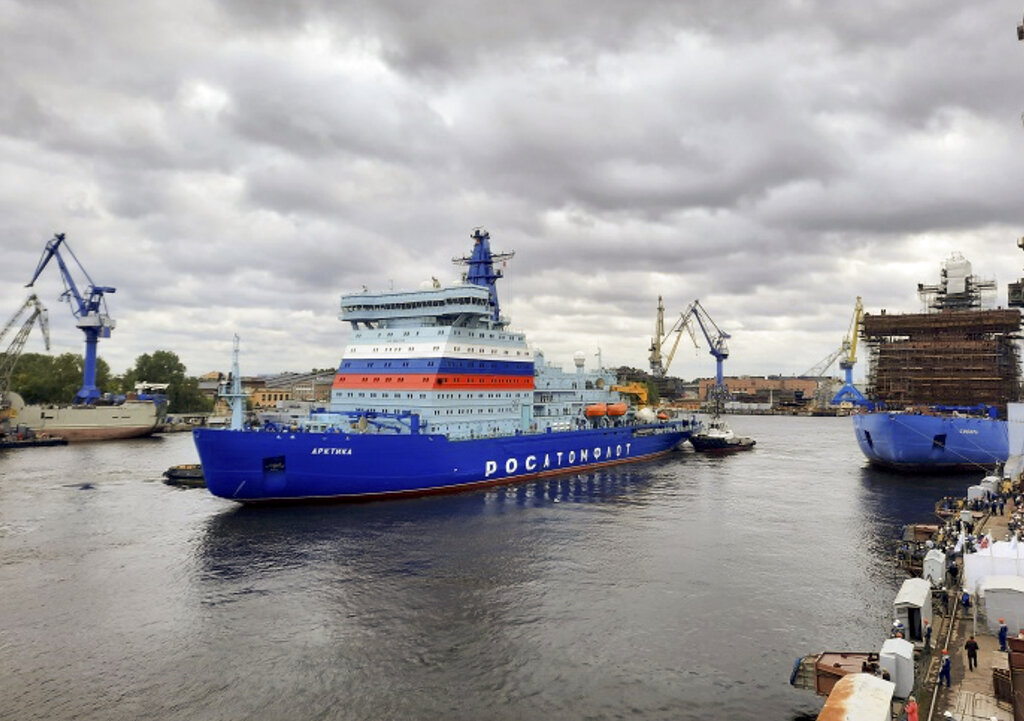Russia’s Nuclear Icebreakers Operate at Full Capacity to Support Energy Shipments. Source: AP