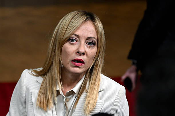 Italian Prime Minister Giorgia Meloni. Source: getty images