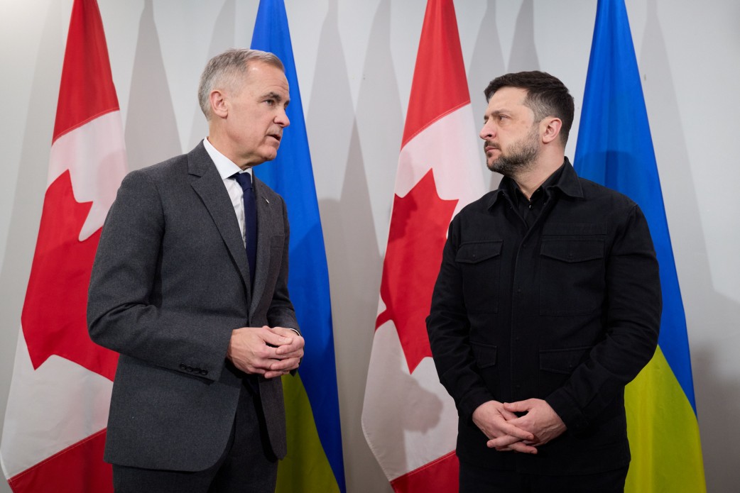 Canadian Prime Minister Mark Carney during a meeting with Zelensky in Halifax. Source: Zelensky official site.
