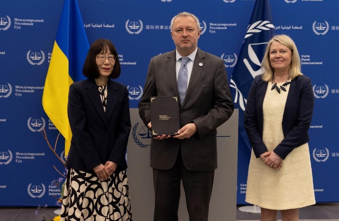 Photo: ICC Officially Welcomes Ukraine as 125th State Party to the Rome Statute. Source: icc.cpi.int