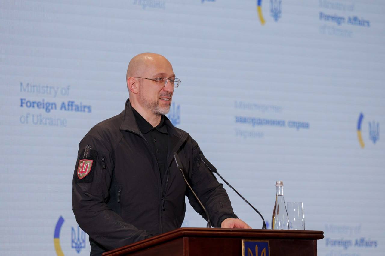 Ukraine’s Defense Minister Outlines Military Goals to Foreign Mission Heads Ukraine’s Defense Minister Outlines Military Goals to Foreign Mission Heads. Source: tg-denys-shmyhal