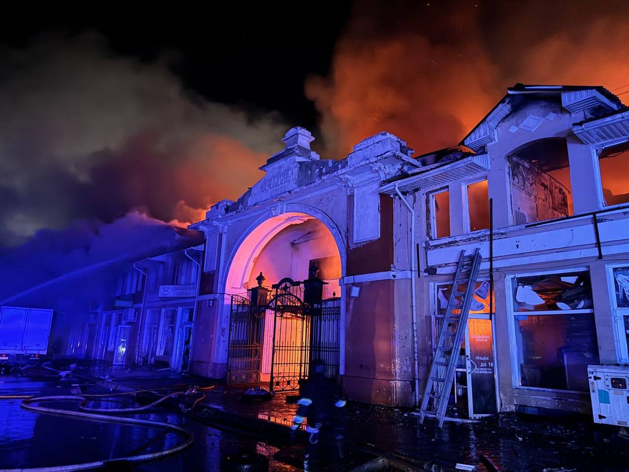 Russia Strikes Odesa’s UNESCO-protected Center and Homes Across Ukraine After Peace Offer Photo: Russia Strikes Odesa’s UNESCO-protected Center and Homes Across Ukraine After Peace Offer. Source: Oleh Kieper