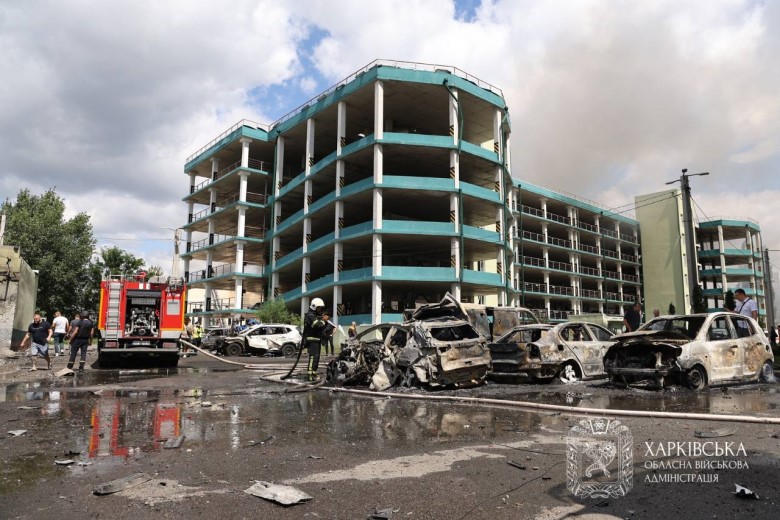 33 Injured in Russian Bombing of Ukraine's Kharkiv Photo: 33 Injured in Russian Bombing of Ukraine's Kharkiv. Source: Kharkiv-ODA-tg