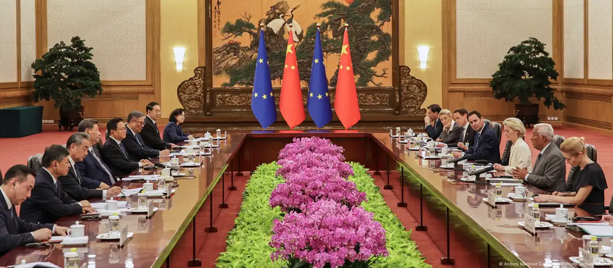 EU Council President Urges China to Play Constructive Role in Ending War in Ukraine EU Council President Urges China to Play Constructive Role in Ending War in Ukraine. Source: Martinez Casares/AP