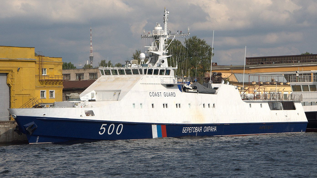 Russian Border Vessel Intrudes into Estonian Territory Photo: Russian Border Vessel Intrudes into Estonian Territory. Source: almaz-spb-ru
