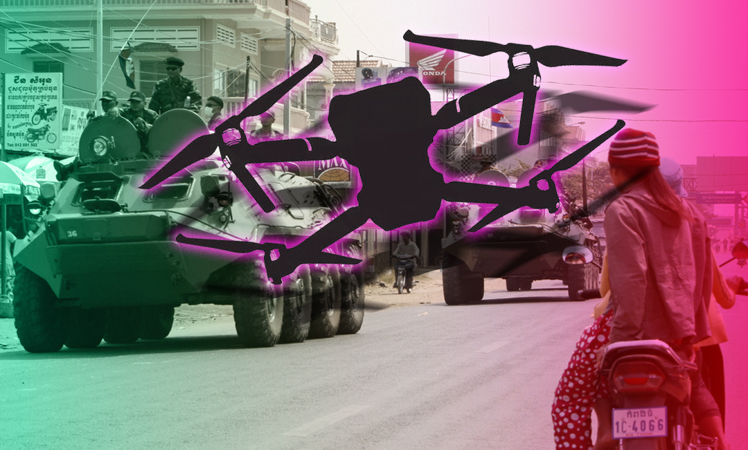 Photo: Thailand Adopts Ukraine-Style Drone Tactics in Conflict With Cambodia/ The Gaze collage by Leonid Lukashenko