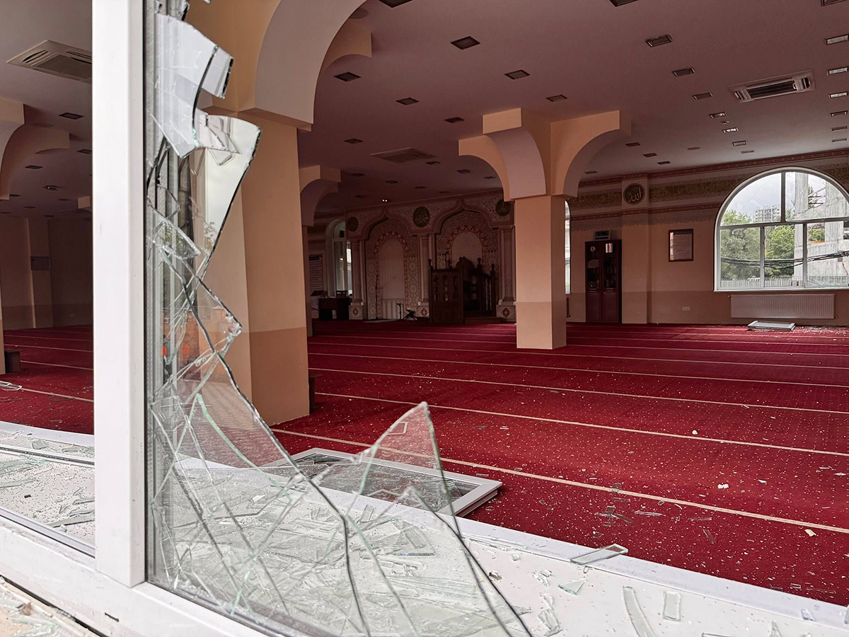 Russian Night Strike Damages Mosque of Ukraine’s Muslim Community in Kyiv. Source: fb-murat-suleiman